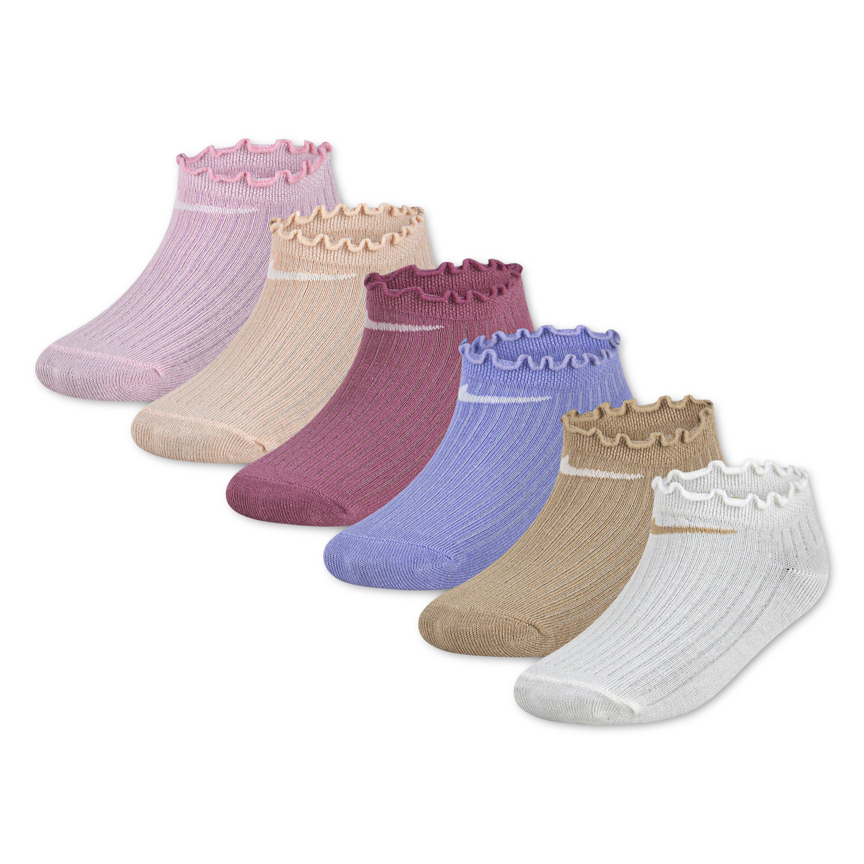 Nike No Show Lettuce Socks Multi Pack