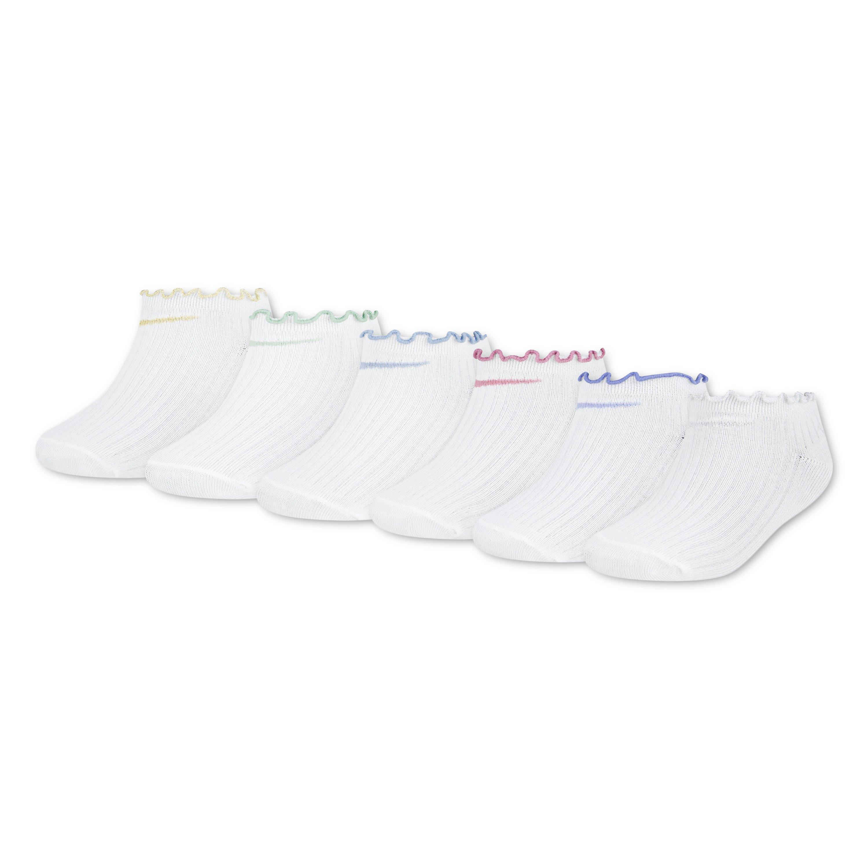 Nike No Show Lettuce Socks Pack - Metallic Gold - WHITE