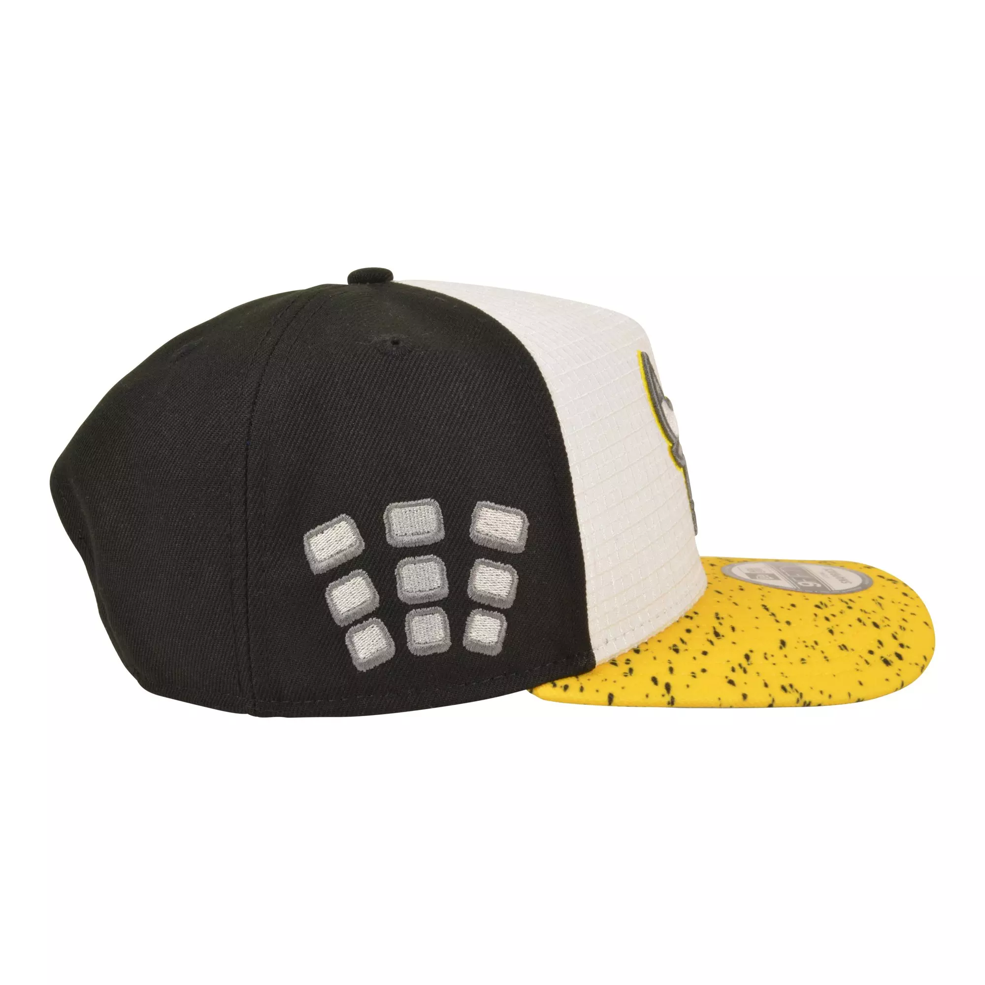 New Era Chicago Bulls 9FIFTY A-Frame Tour Yellow Snapback Hat - White/Black/Yellow - BLACK/YELLOW