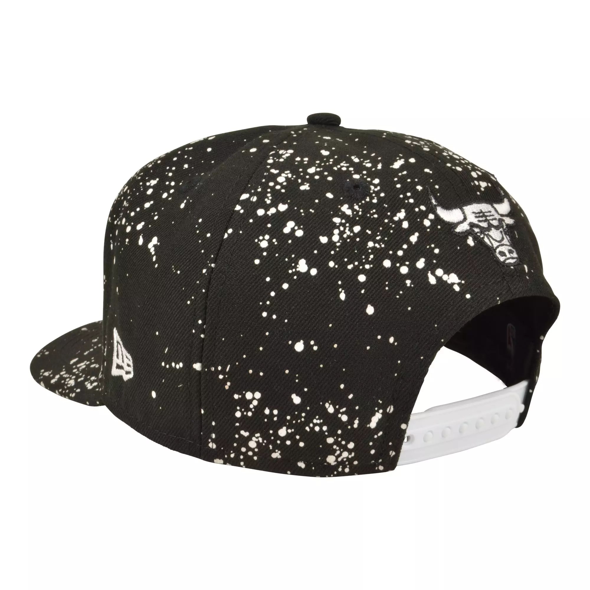 New Era Chicago Bulls 9FIFTY A-Frame Oreo Snapback Hat - Black/White - BLACK/WHITE