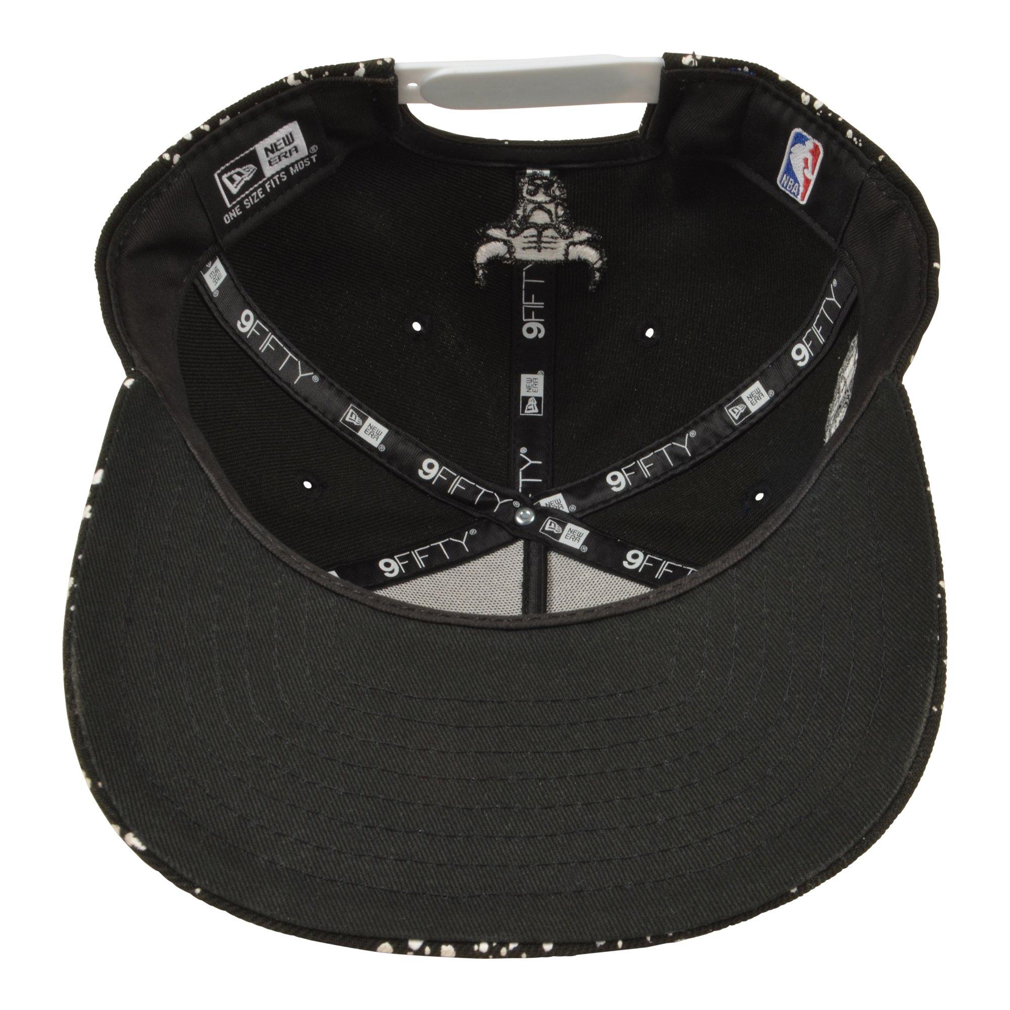 New Era Chicago Bulls 9FIFTY A-Frame Oreo Snapback Hat - Black/White - BLACK/WHITE Thumbnail View 5