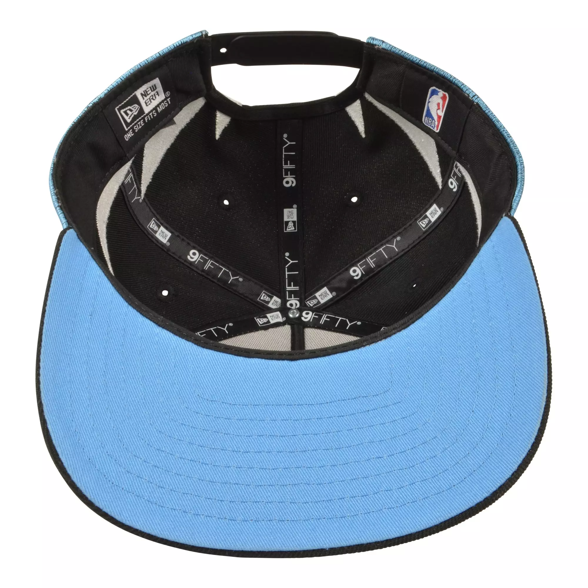 New Era Chicago Bulls 9FIFTY A-Frame Jordan 5 Snapback Hat - Black/Silver - BLACK/SILVER