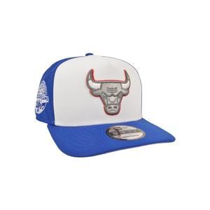 New Era Chicago Bulls 9FIFTY A-Frame True Blue Jordan 3 Snapback Hat - White/Royal/Red
