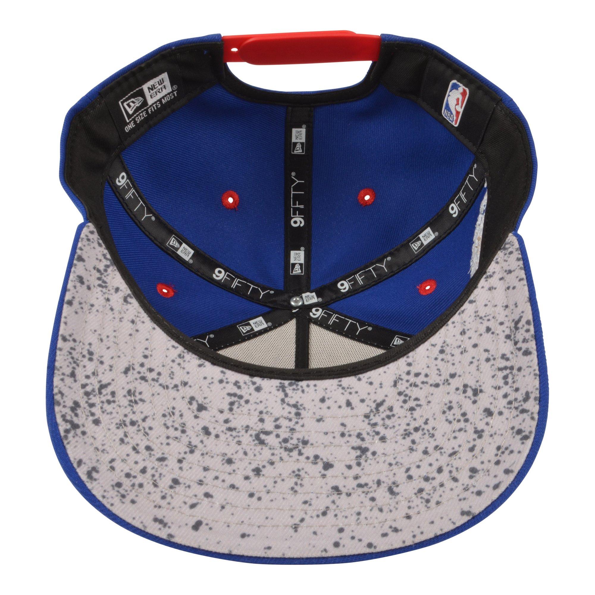 New Era Chicago Bulls 9FIFTY A-Frame True Blue Jordan 3 Snapback Hat - White/Royal/Red - WHITE/ROYAL/RED Thumbnail View 5