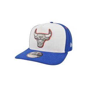 New Era Chicago Bulls 9FIFTY A-Frame True Blue Jordan 3 Snapback Hat - White/Royal/Red