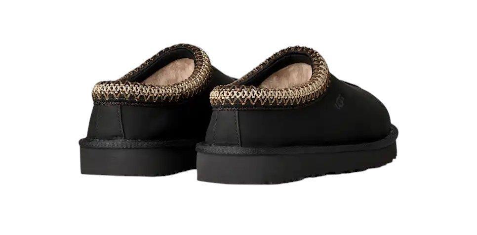 UGG Tasman Nubuck "Black" Women's Slipper - BLACK