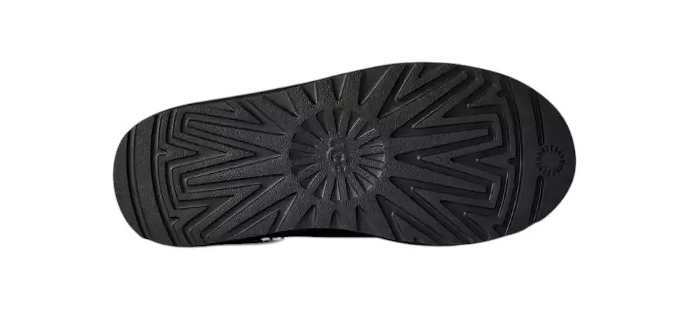 UGG Tasman Nubuck "Black" Women's Slipper - BLACK