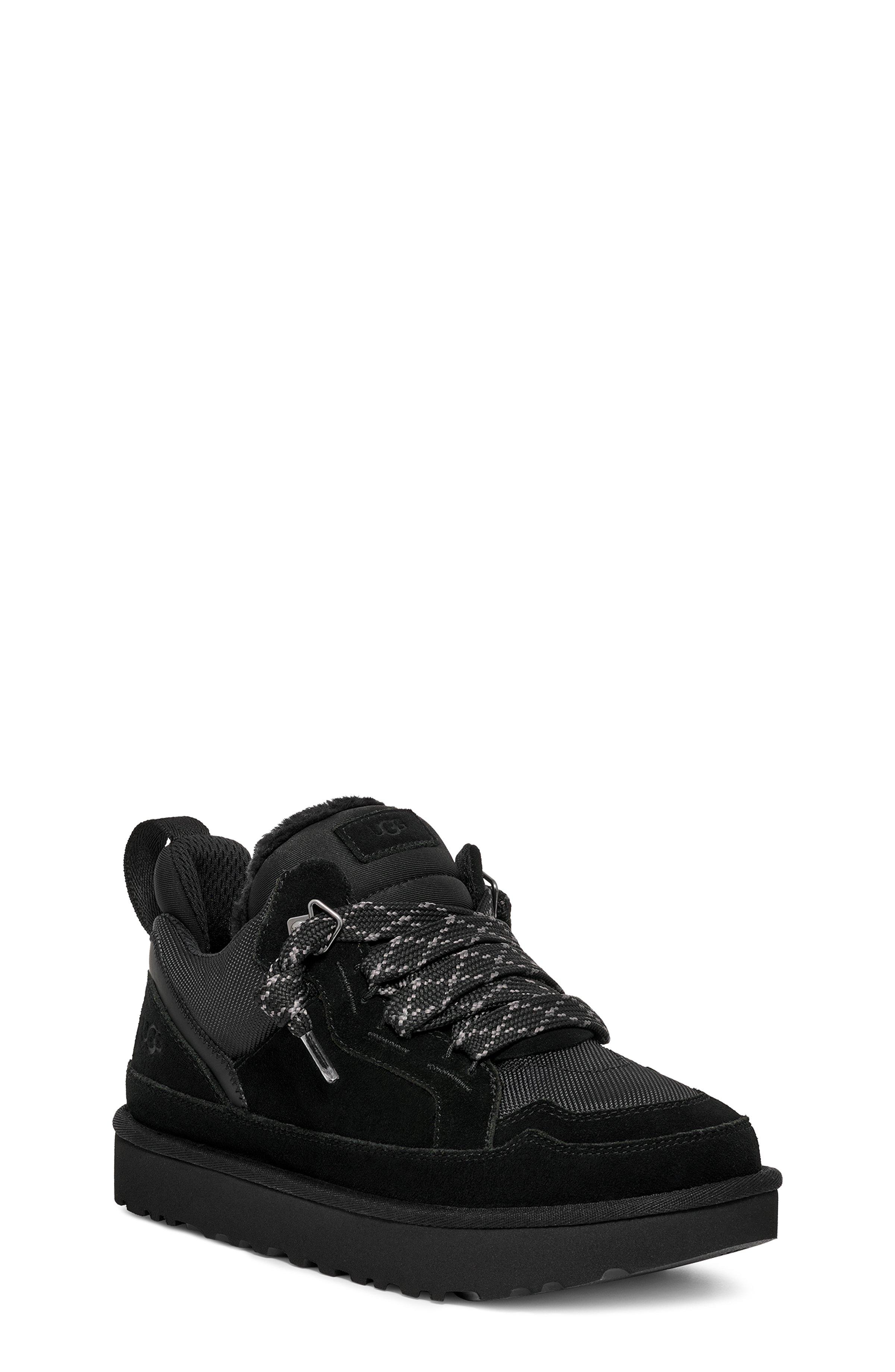 UGG Lowmel "Black" Men's Boot - BLACK Thumbnail View 3