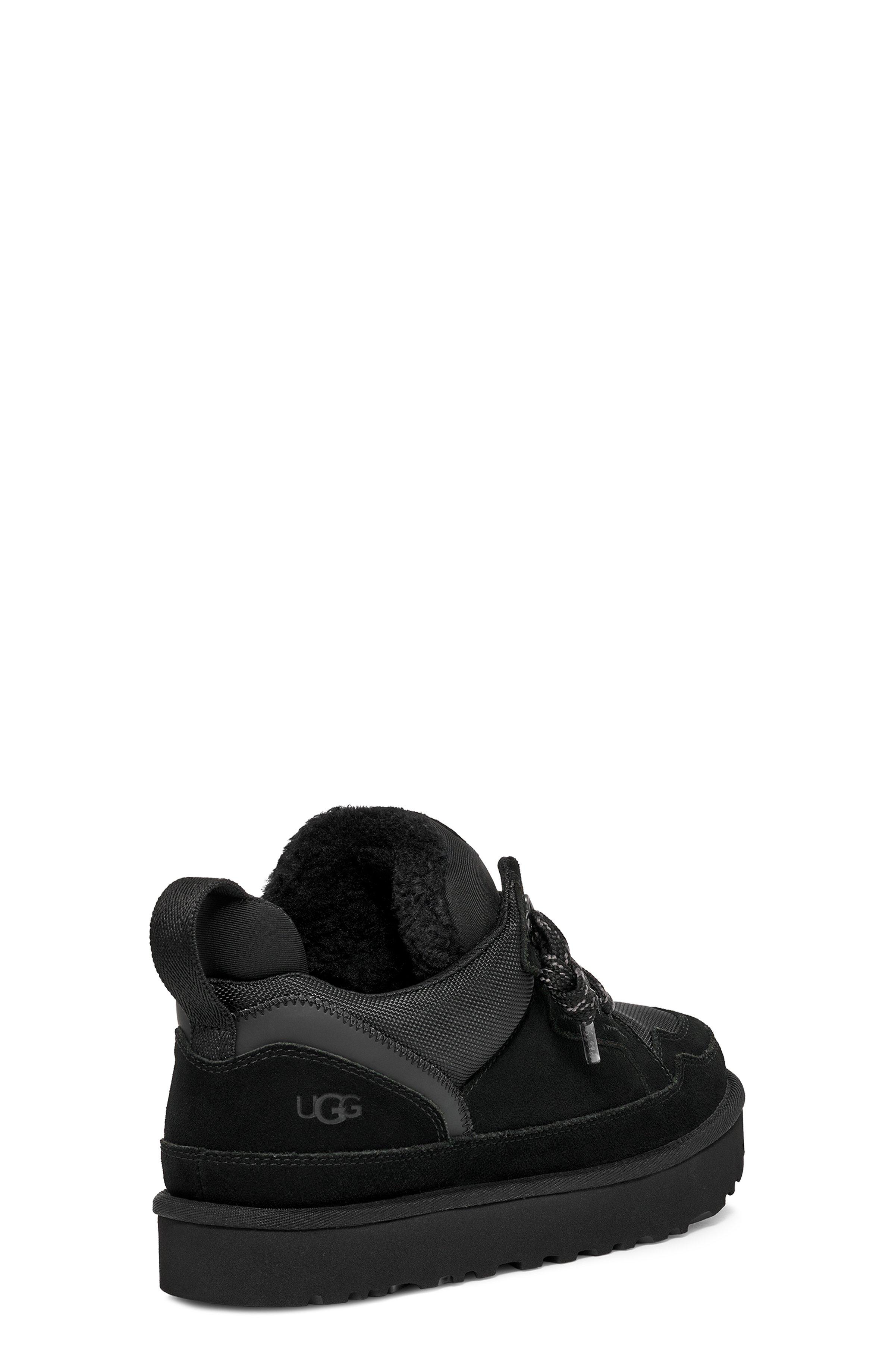 UGG Lowmel "Black" Men's Boot - BLACK Thumbnail View 4