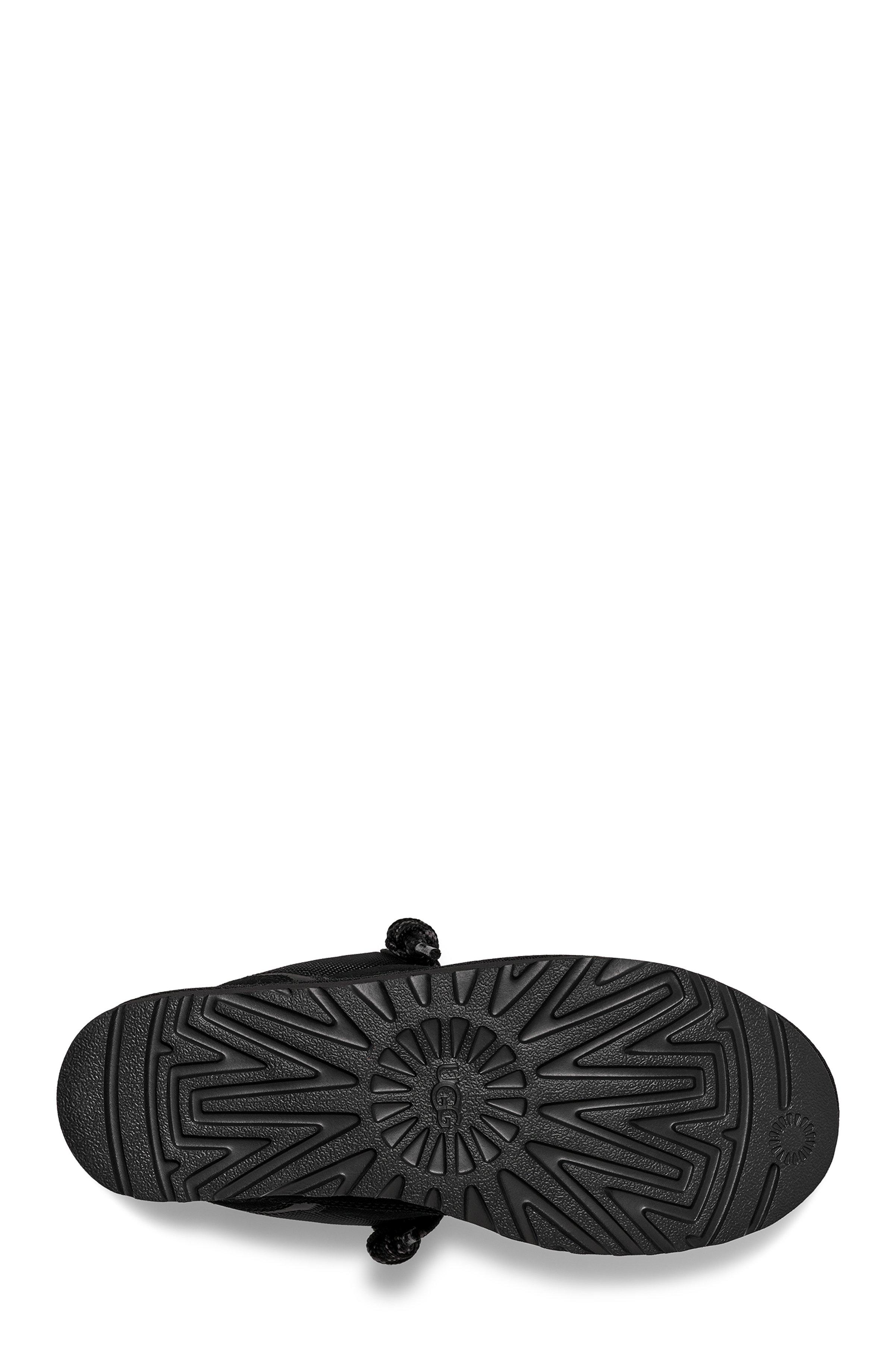 UGG Lowmel "Black" Men's Boot - BLACK Thumbnail View 7