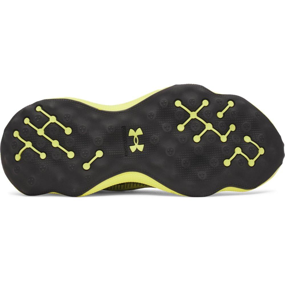 Under Armour Flare "Flash Light/Black/Dark Orange" Men's Shoe - YELLOW/BLACK Thumbnail View 4