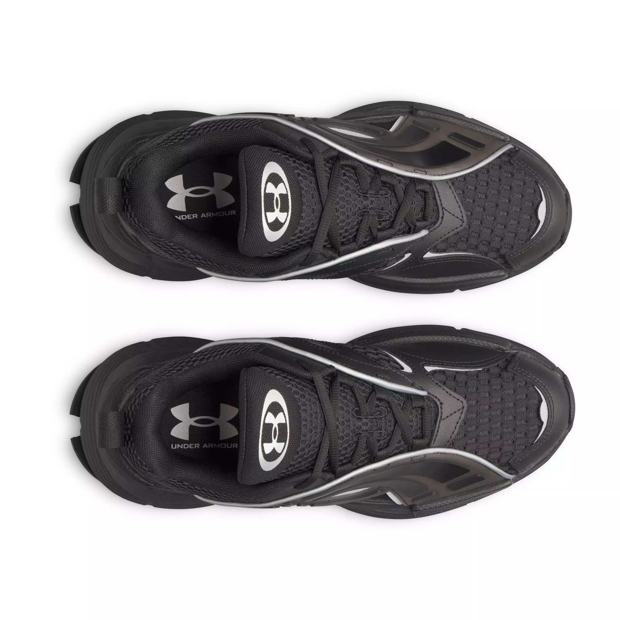 Under Armour Arc 96 "Black/Metallic Silver" Unisex Shoe - BLACK/SILVER
