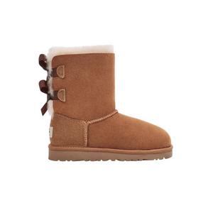 UGG Bailey Bow II "Chestnut" Grade School Girls' Boot - BROWN