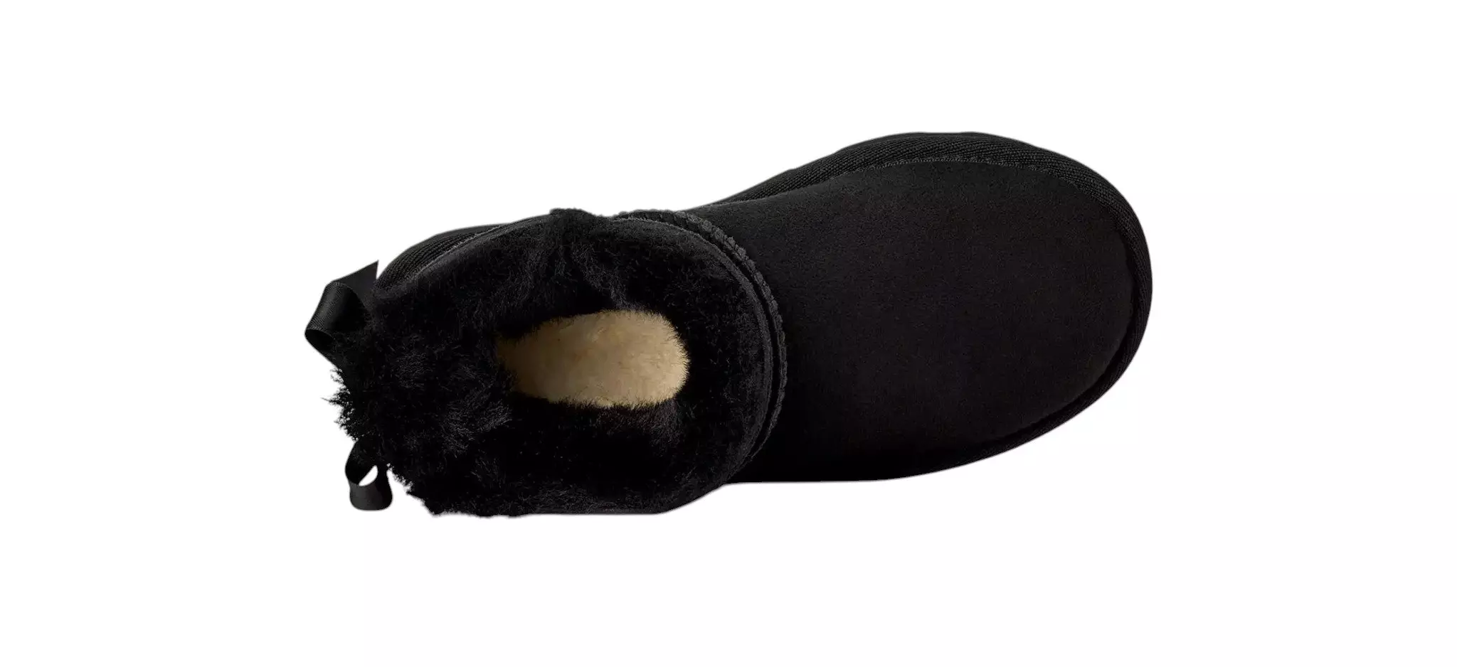 UGG Ultra Mini Bailey Bow "Black" Grade School Girls' Boot - BLACK