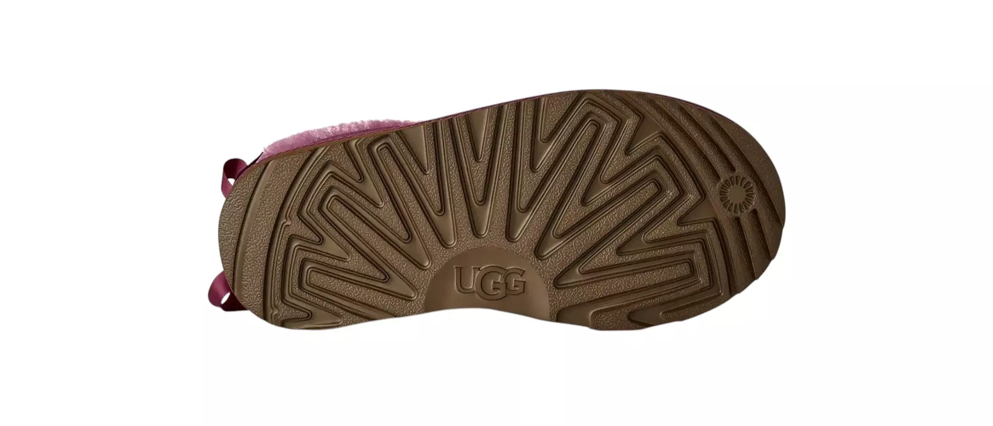 UGG Ultra Mini Bailey Bow "Dark Winterberry" Grade School Girls' Boot - PURPLE