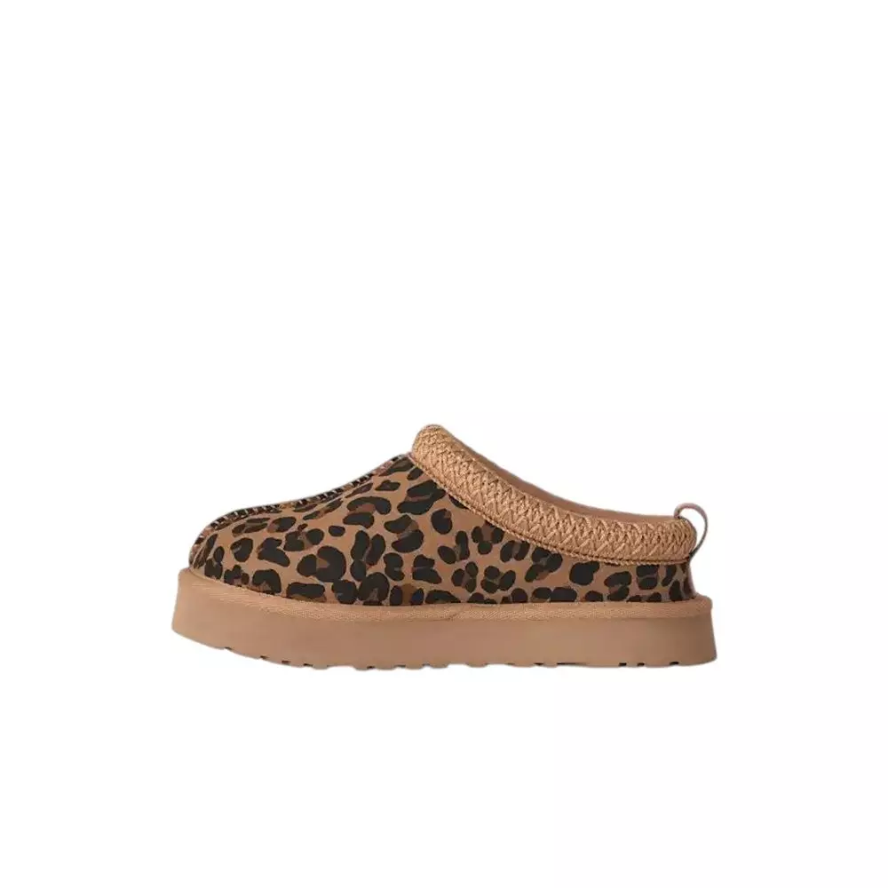 UGG Tazz Spotted "Cheetah" Preschool Girls' Slipper - BROWN/BLACK