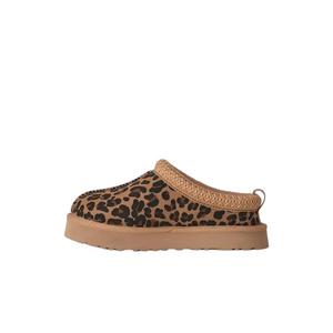 UGG Tazz Spotted "Cheetah" Preschool Girls' Slipper - BROWN/BLACK