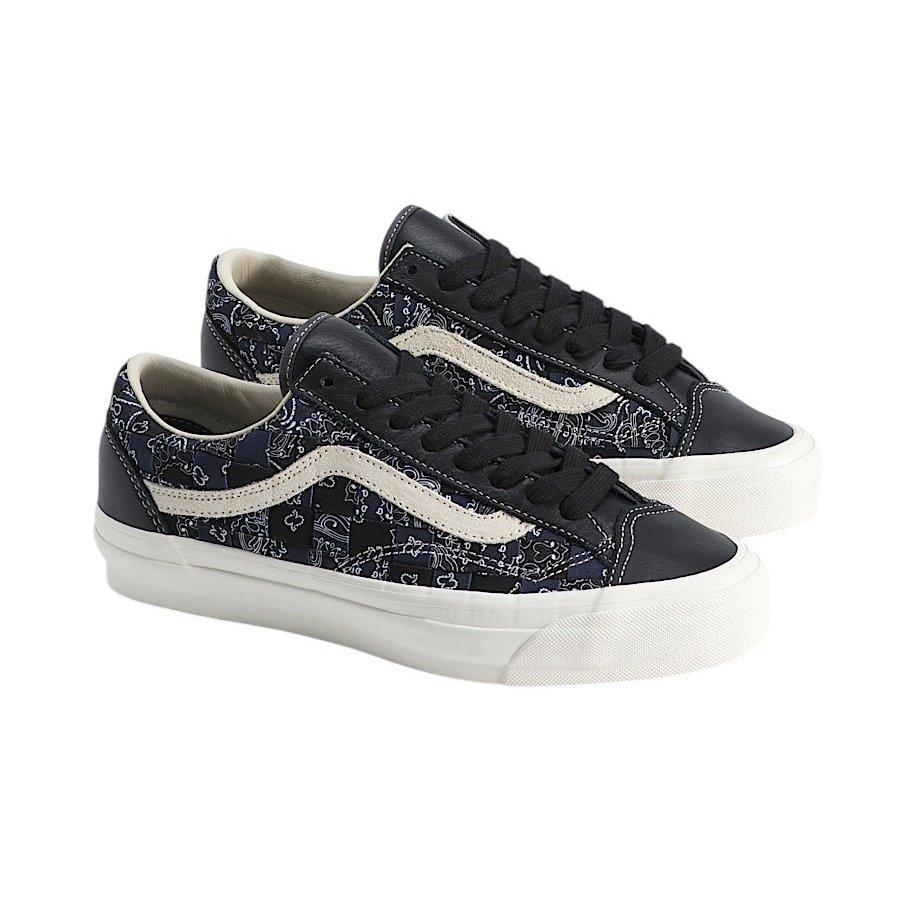 Vans Premium Old Skool LX Bandana "Black/White" Unisex Shoe - BLACK/WHITE