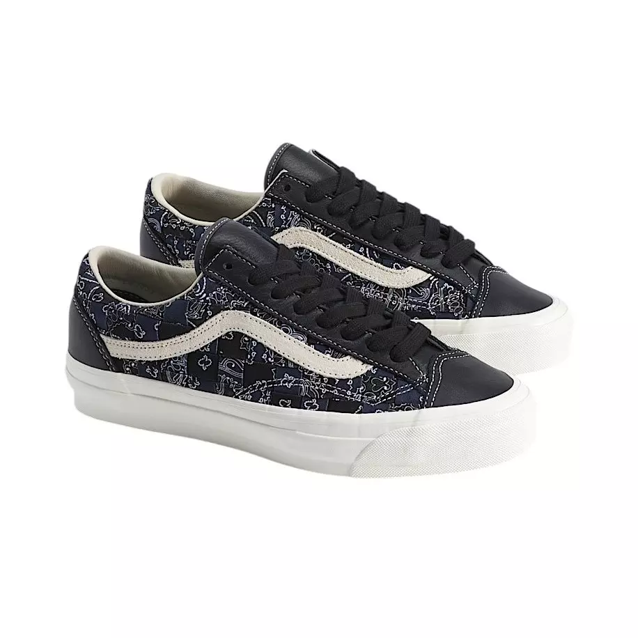 Vans Premium Old Skool LX Bandana "Black/White" Unisex Shoe - BLACK/WHITE