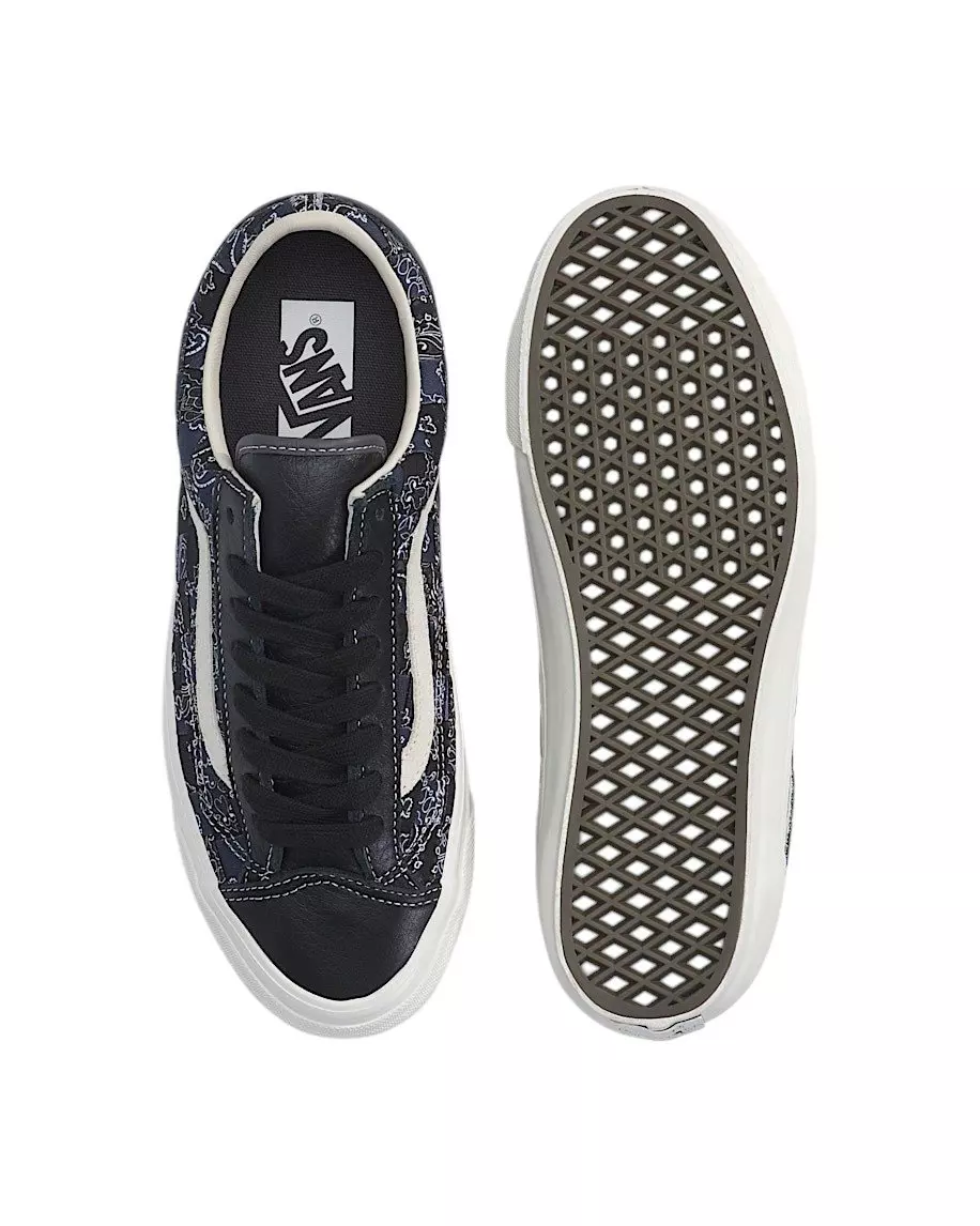 Vans Premium Old Skool LX Bandana "Black/White" Unisex Shoe - BLACK/WHITE