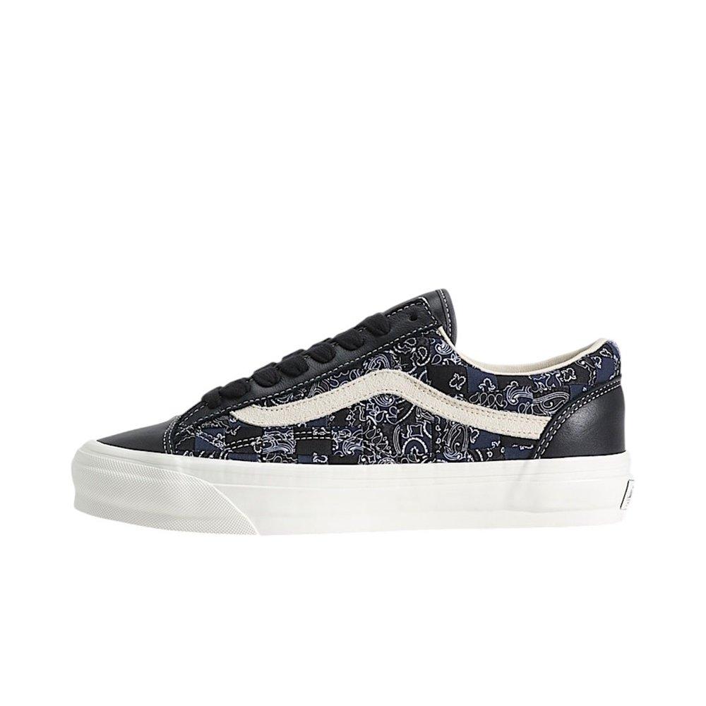 Vans Premium Old Skool LX Bandana "Black/White" Unisex Shoe - BLACK/WHITE