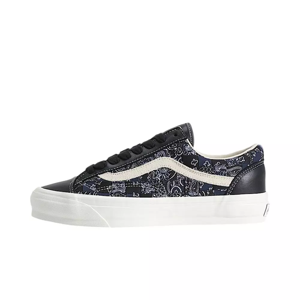 Vans Premium Old Skool LX Bandana "Black/White" Unisex Shoe - BLACK/WHITE