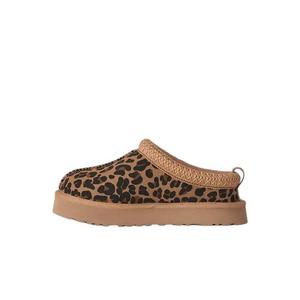 UGG Tazz Spotted "Cheetah" Grade School Girls' Slipper - BROWN/BLACK