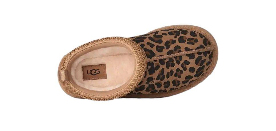 UGG Tazz Spotted "Cheetah" Grade School Girls' Slipper - BROWN/BLACK