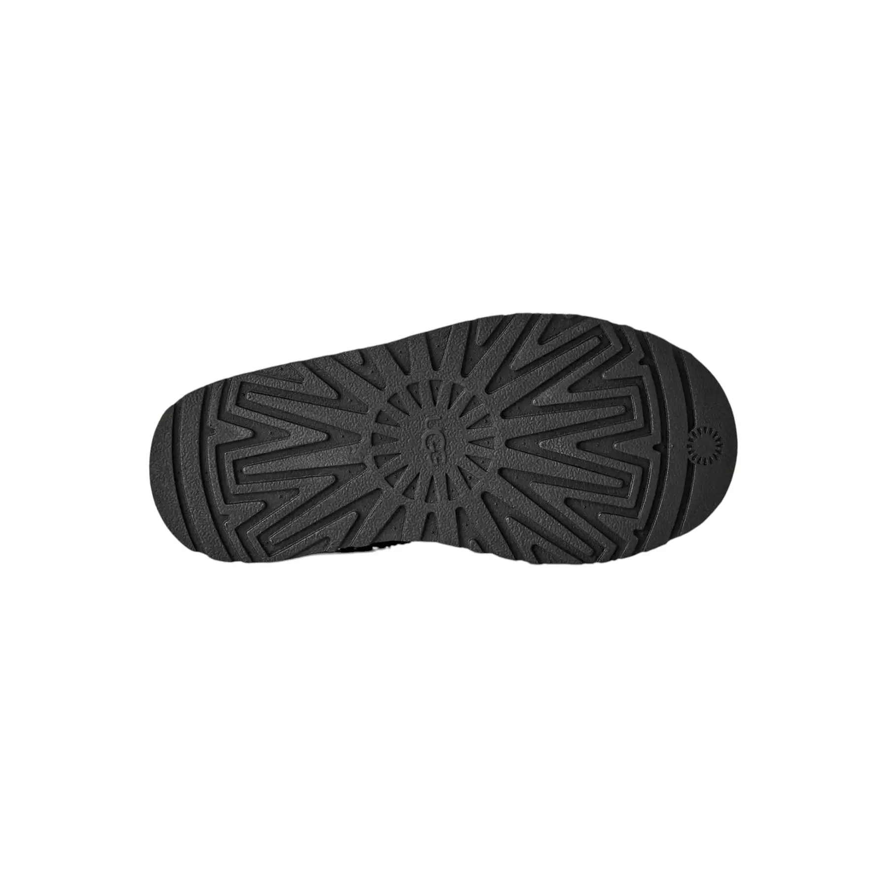 UGG Tazz Shiny Dots "Black" Grade School Girls' Slipper - BLACK/SILVER