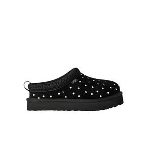 UGG Tazz Shiny Dots "Black" Grade School Girls' Slipper - BLACK/SILVER