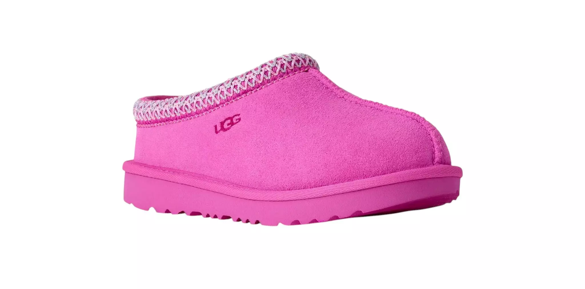 UGG Tasman II "Bright Fuchsia" Grade School Girls' Slipper - PINK