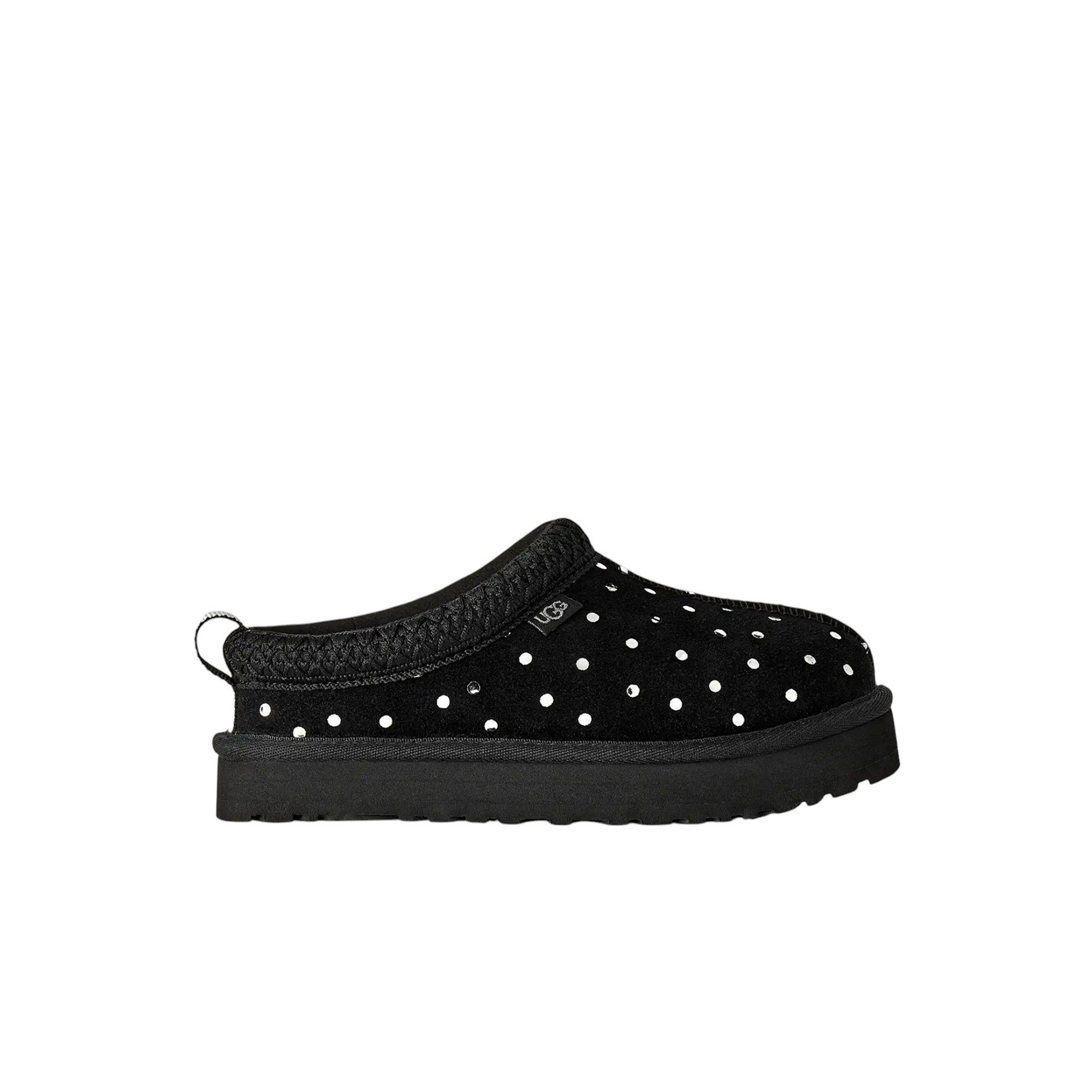 UGG Tazz Shiny Dots "Black" Preschool Girls' Slipper
 - BLACK/SILVER