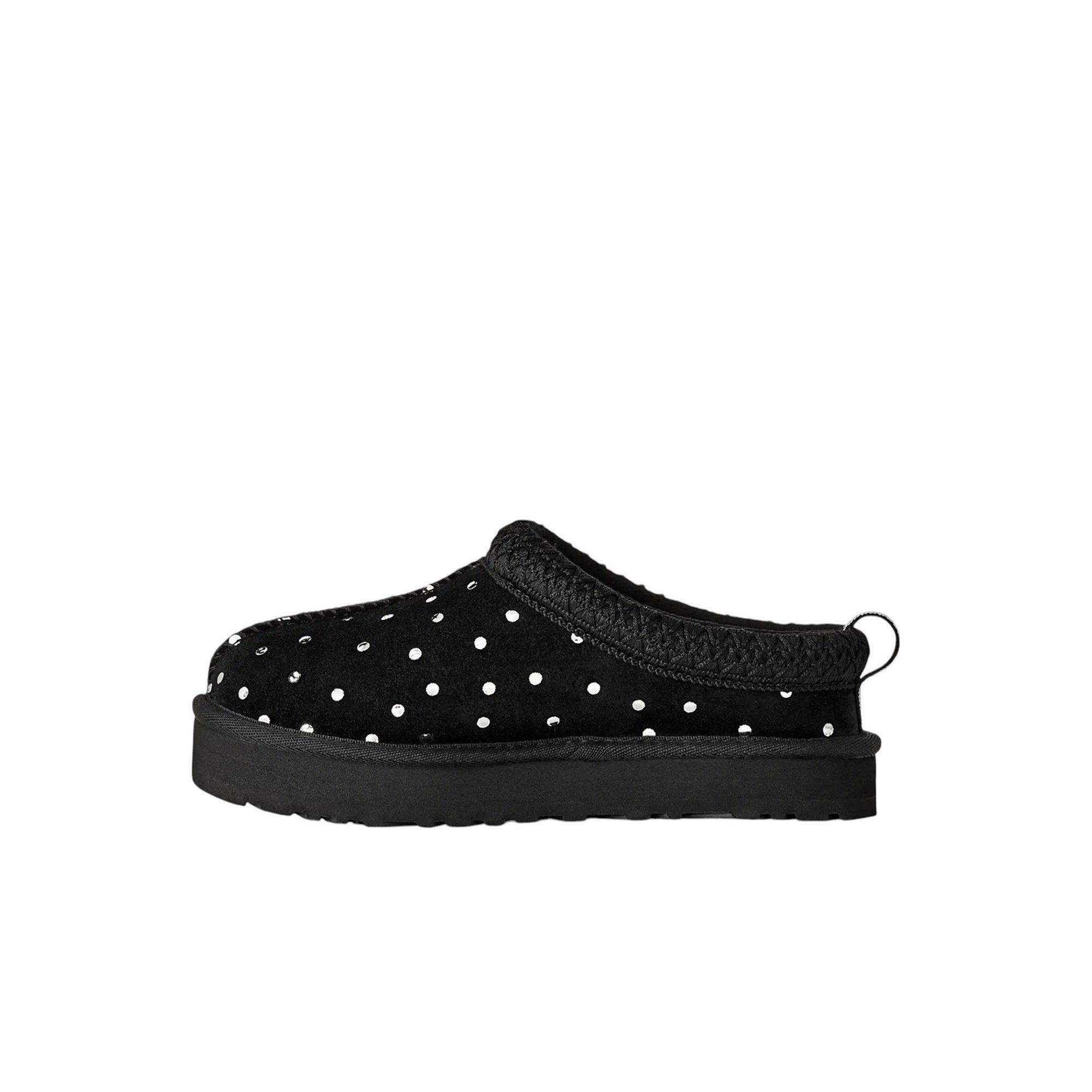 UGG Tazz Shiny Dots "Black" Preschool Girls' Slipper
 - BLACK/SILVER