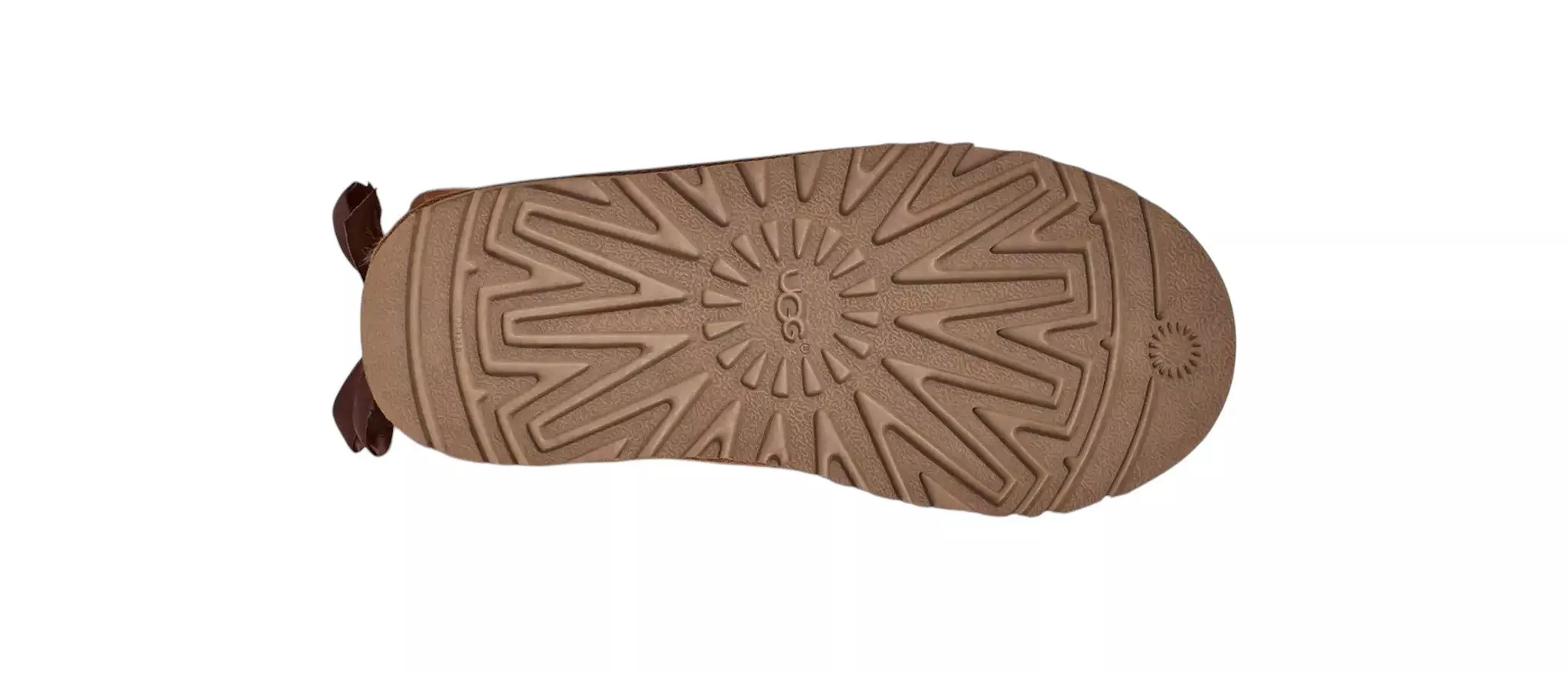 UGG Bailey Bow II "Chestnut" Preschool Girls' Boot - BROWN
