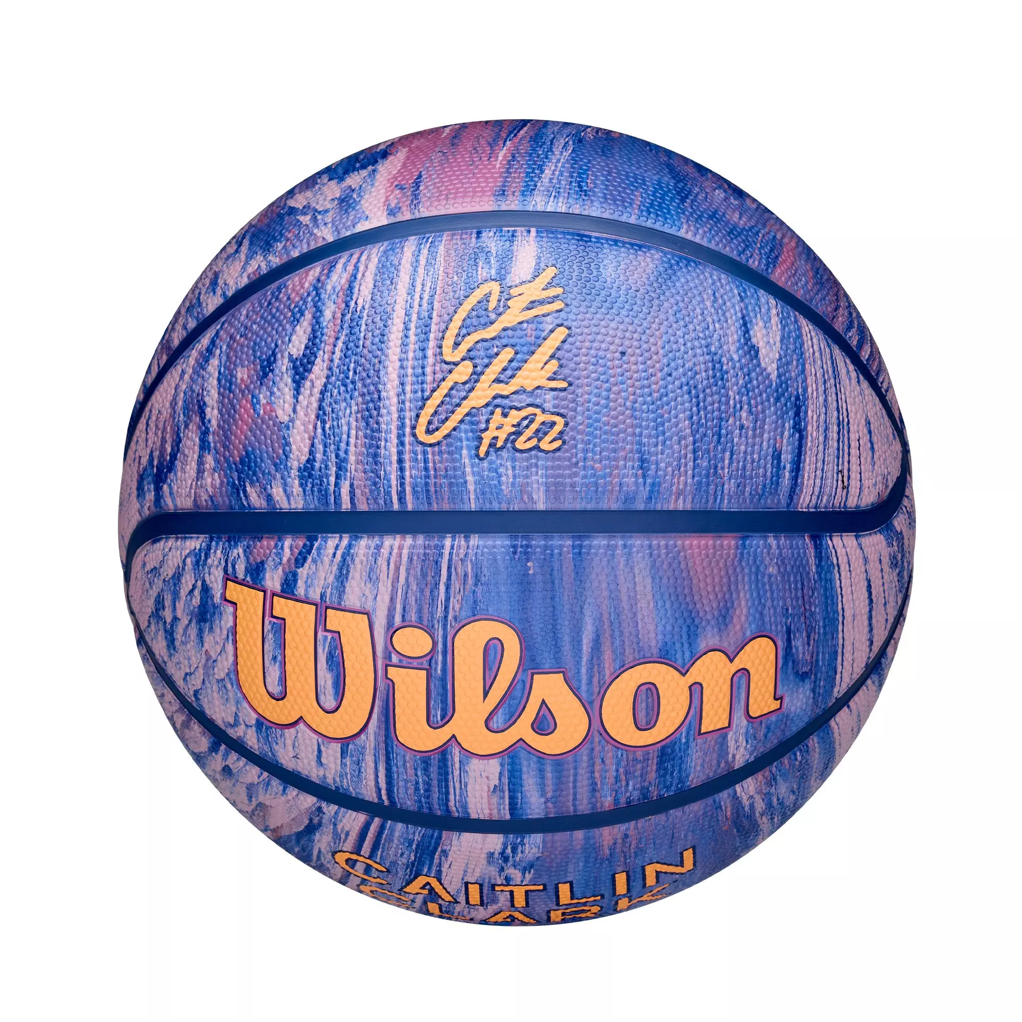 Wilson Caitlin Clark Infuse Basketball - NAVY/PINK