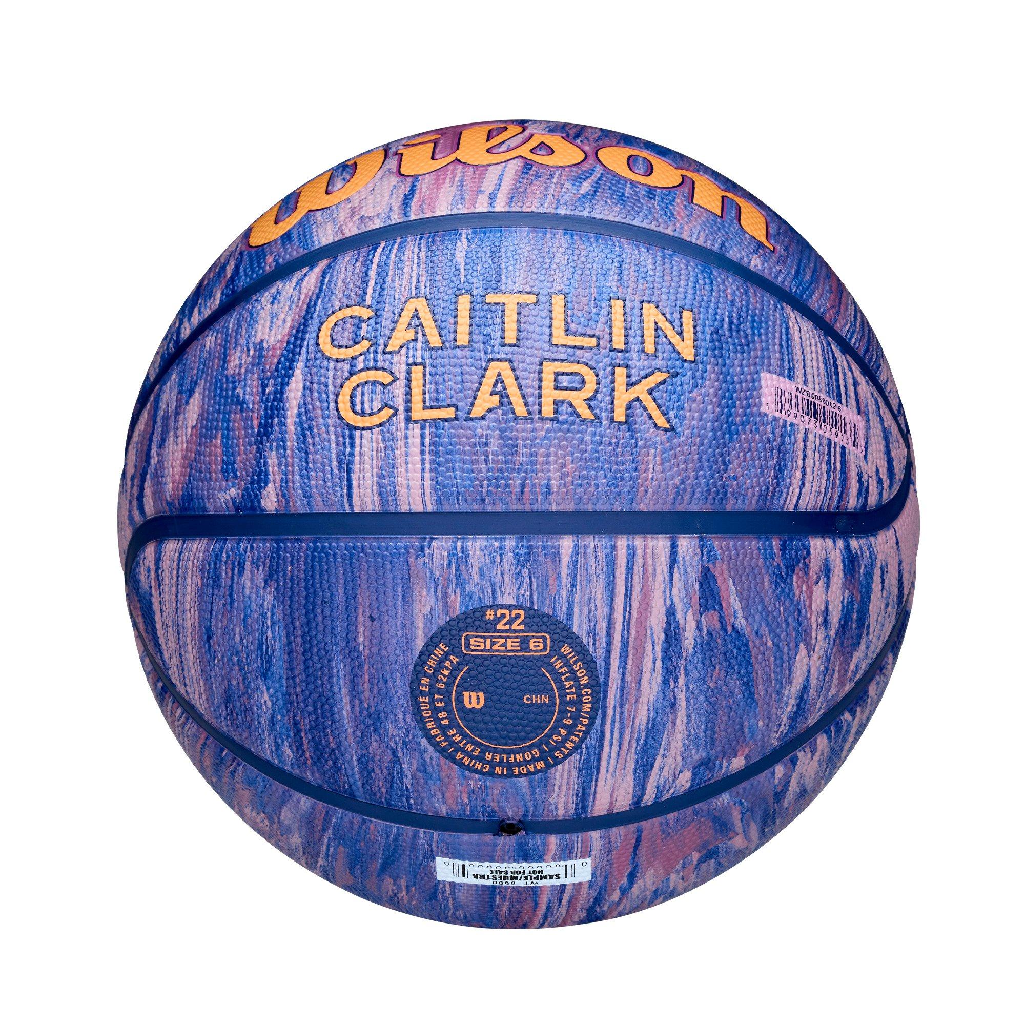 Wilson Caitlin Clark Infuse Basketball - NAVY/PINK