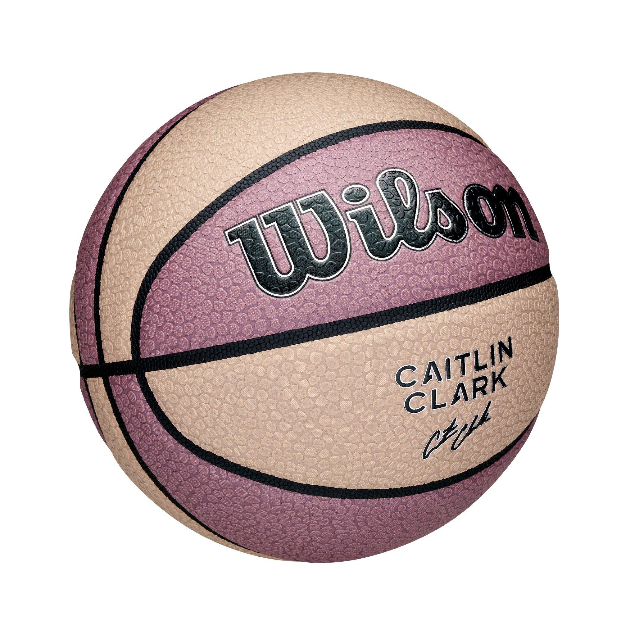 Wilson Caitlin Clark Anchor Basketball - LILAC/GREY