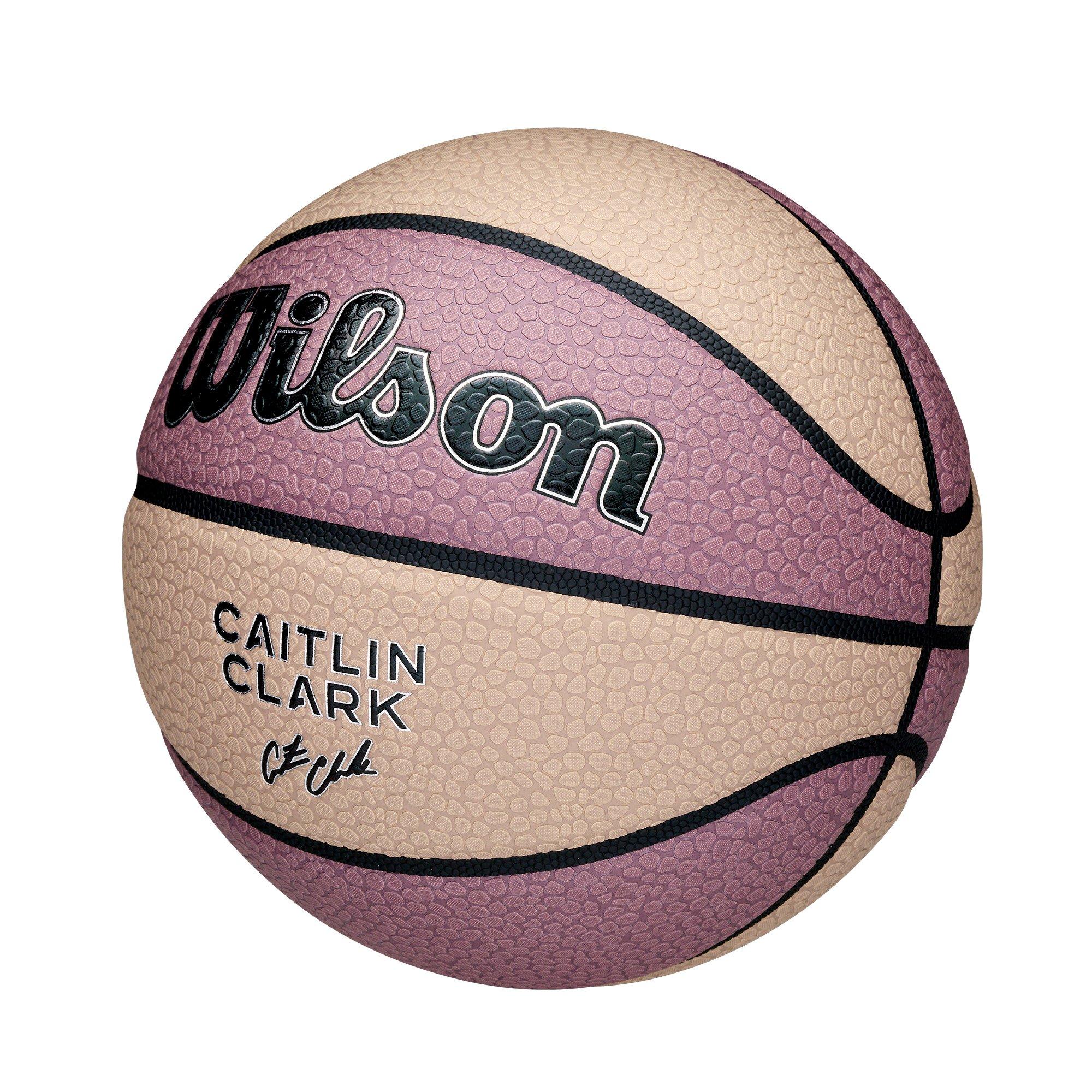 Wilson Caitlin Clark Anchor Basketball - LILAC/GREY