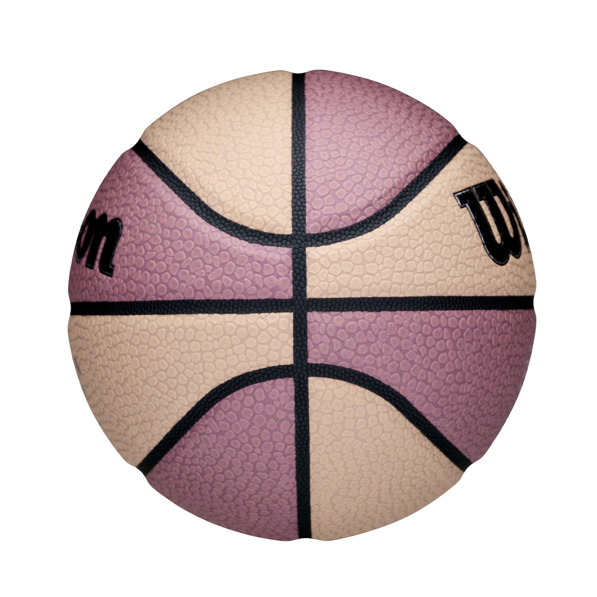Wilson Caitlin Clark Anchor Basketball - LILAC/GREY