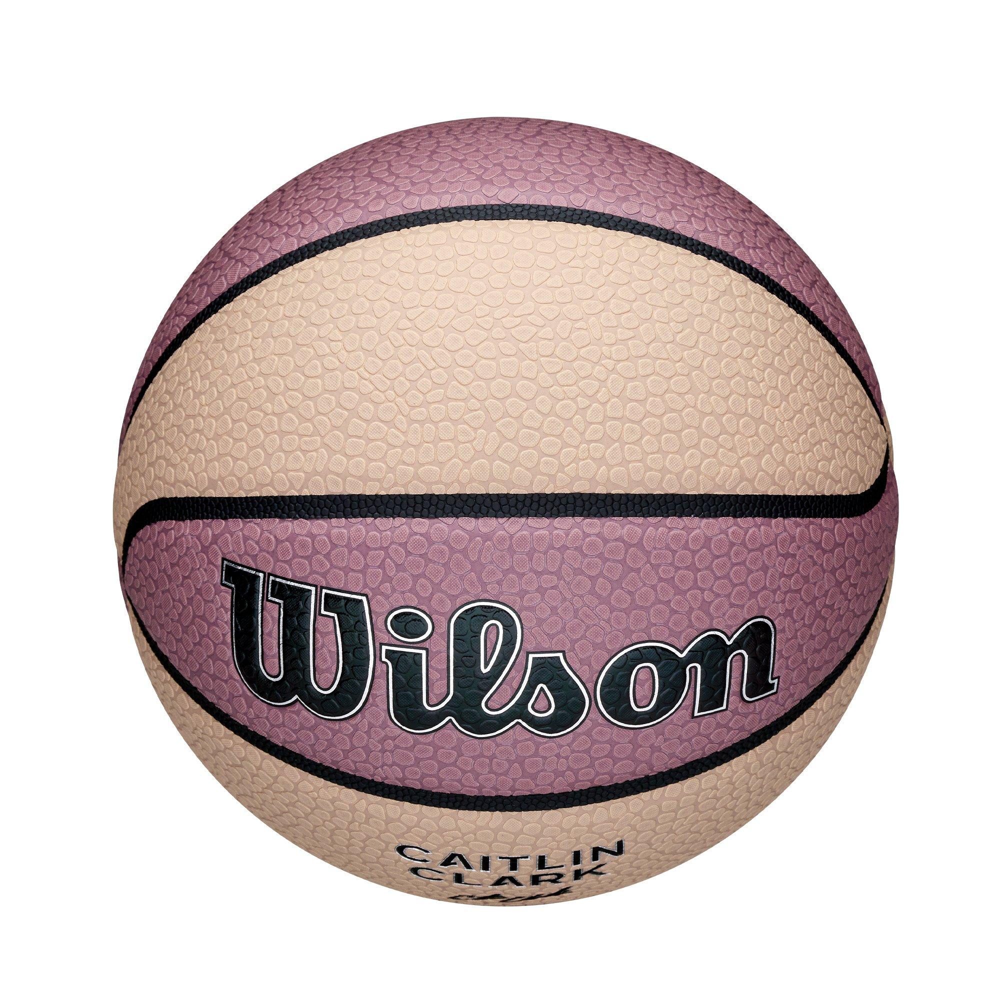 Wilson Caitlin Clark Anchor Basketball - LILAC/GREY