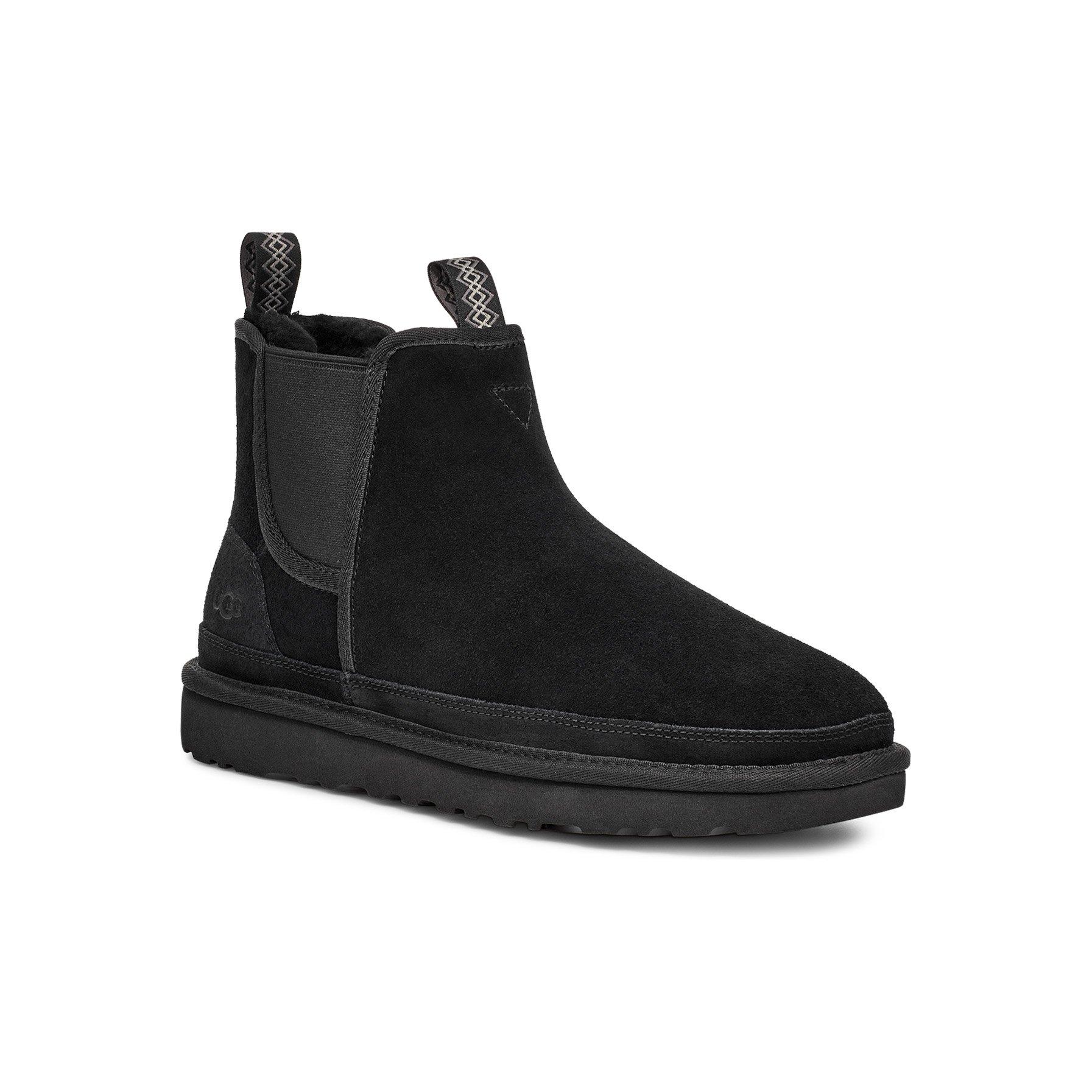 UGG Neumel Chelsea "Black" Men's Boot - BLACK Thumbnail View 3