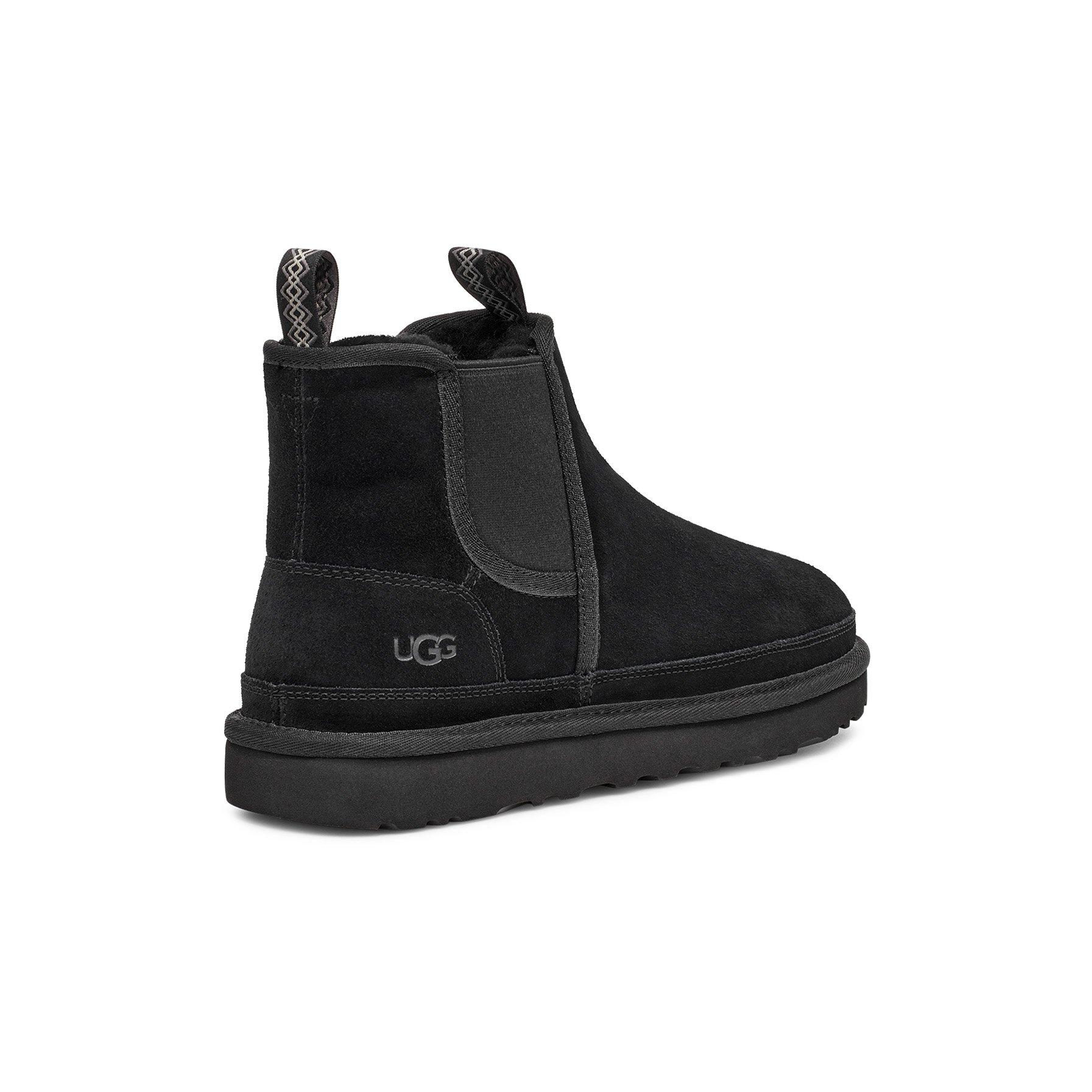 UGG Neumel Chelsea "Black" Men's Boot - BLACK Thumbnail View 4