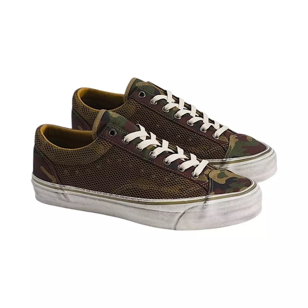 Vans Premium Old Skool LX "Woodland Camo Green" Unisex Shoe - GREEN