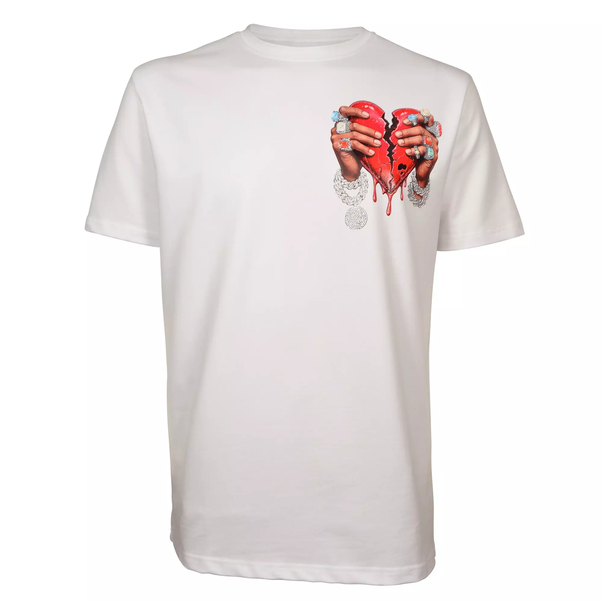 Streetz Iz Watchin Men's Don't Love You Tee - WHITE