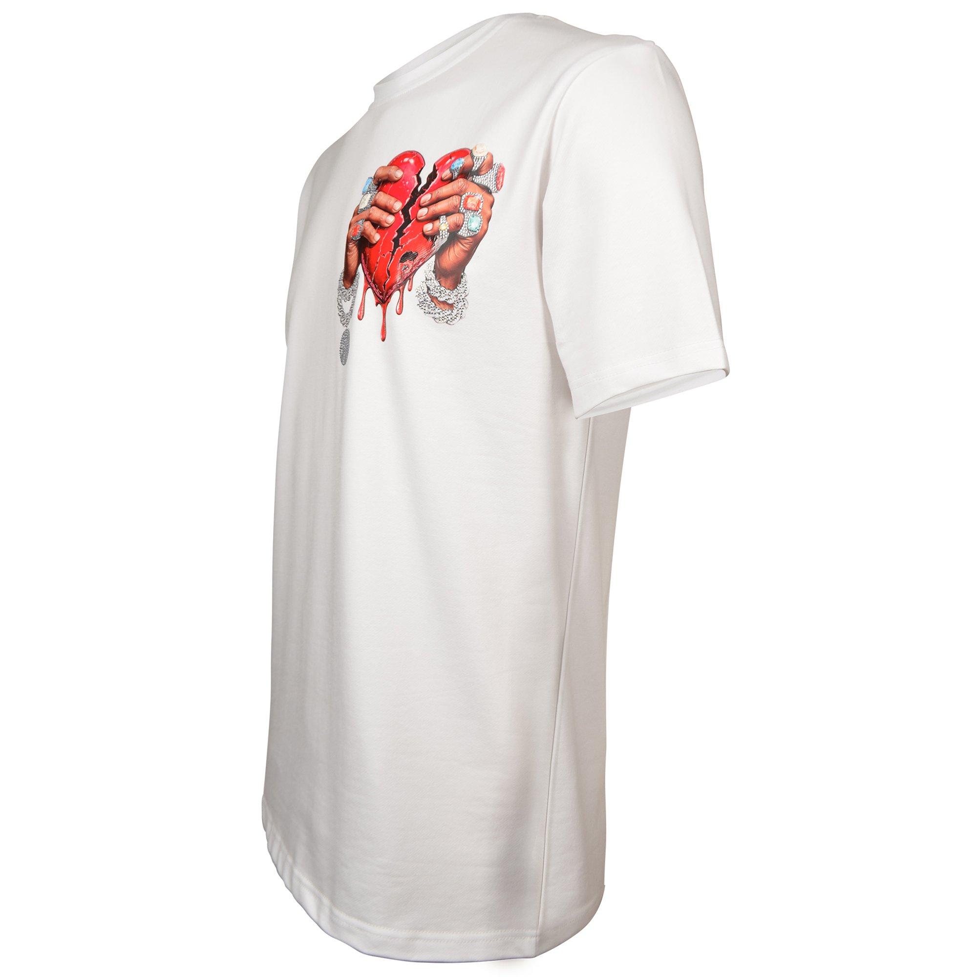 Streetz Iz Watchin Men's Don't Love You Tee - WHITE Thumbnail View 3