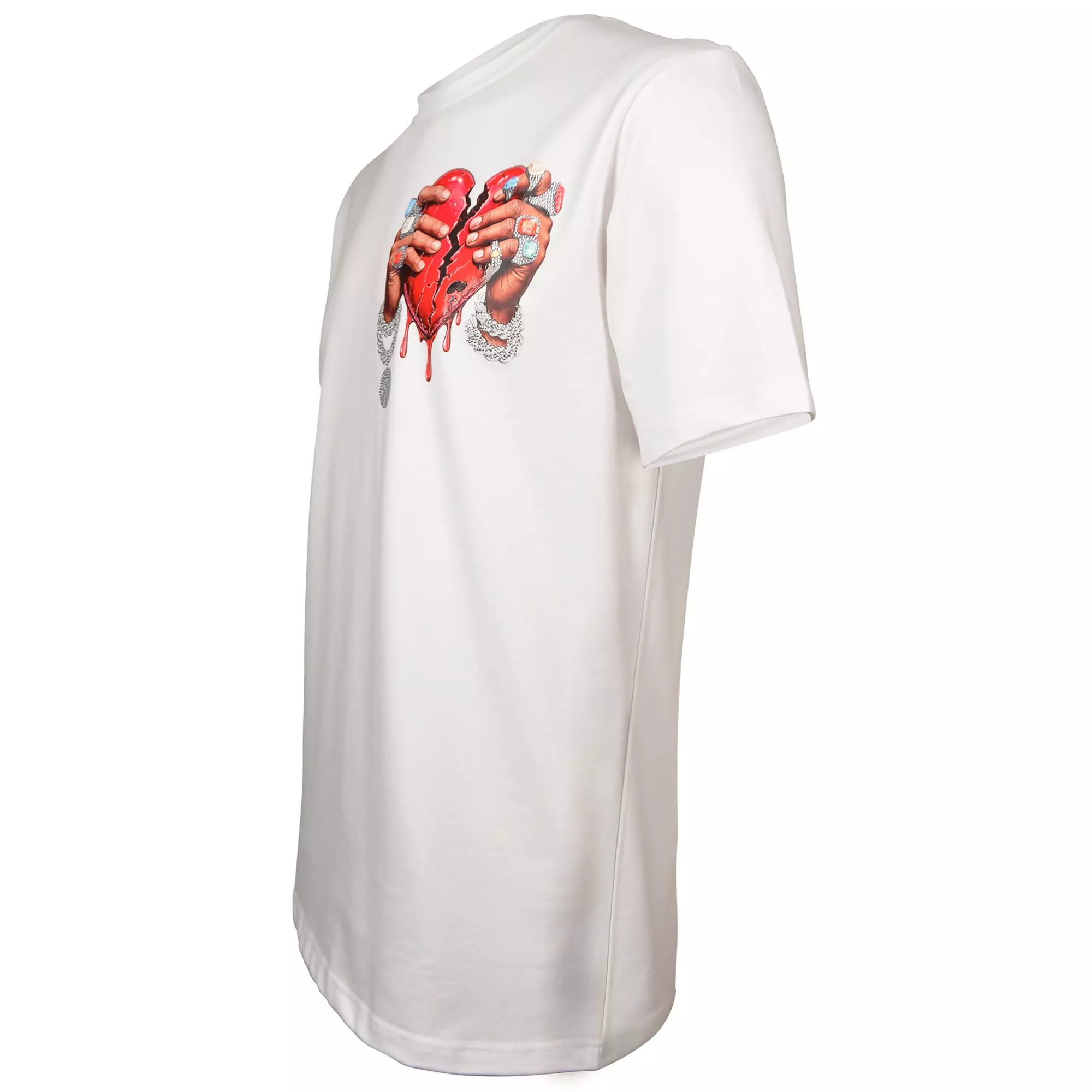 Streetz Iz Watchin Men's Don't Love You Tee - WHITE