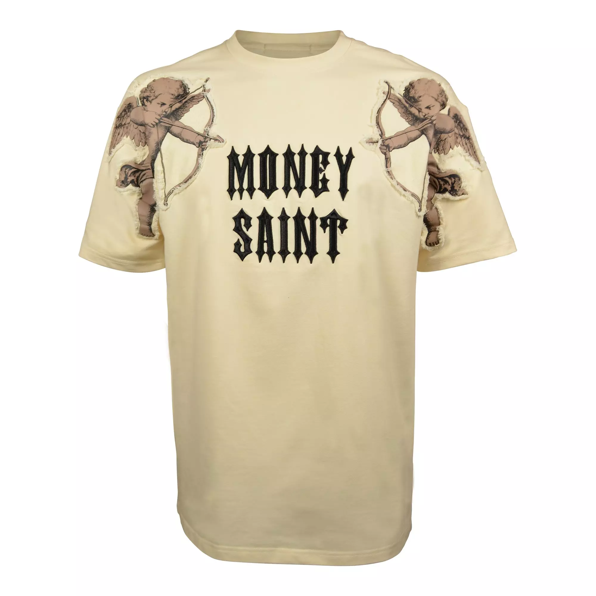 Streetz Iz Watchin Men's Money Saint Tee - CREAM