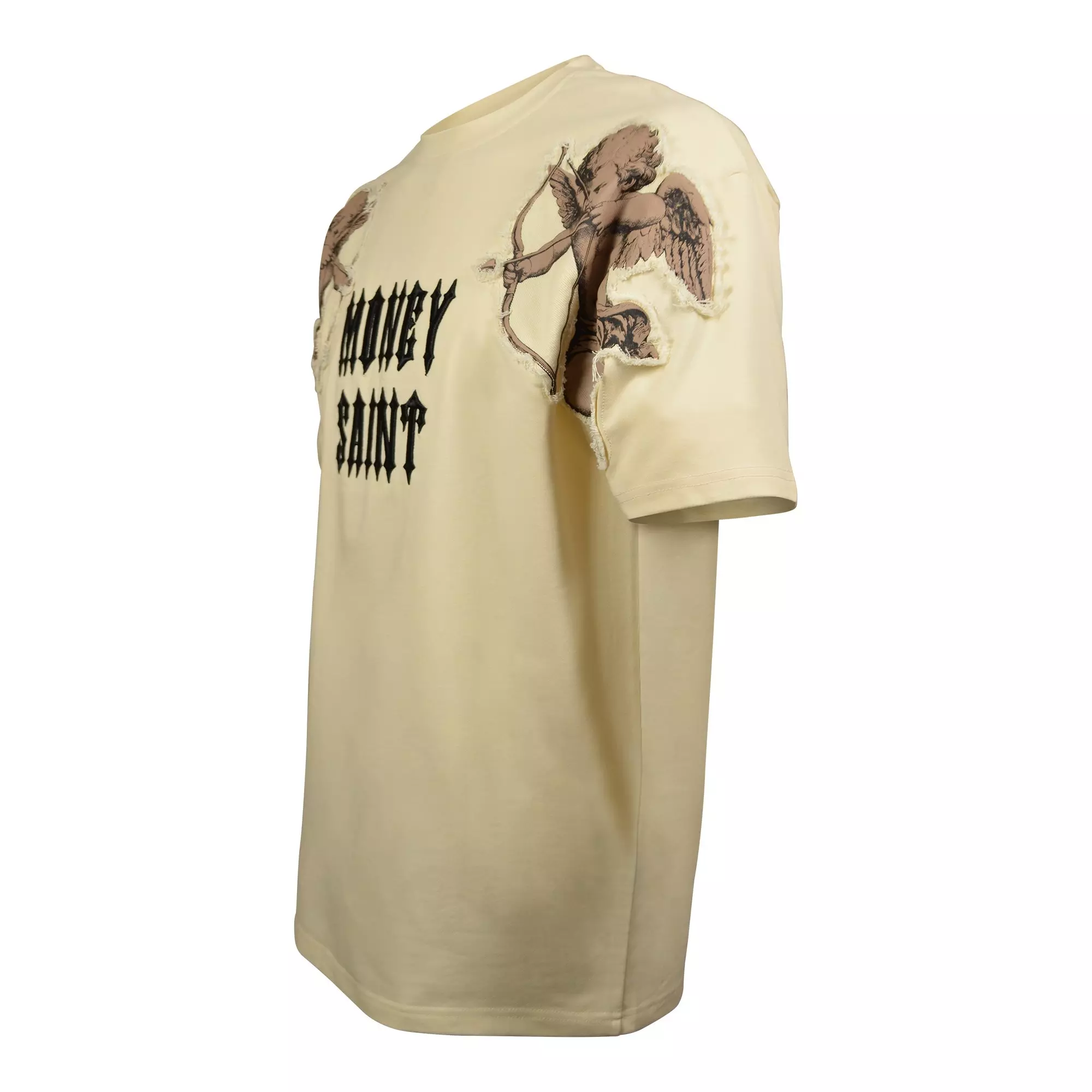 Streetz Iz Watchin Men's Money Saint Tee - CREAM