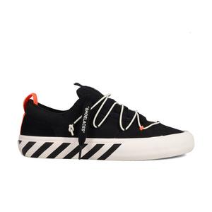 L/AB c/o Off-White Tape Vulcanized "Black/White" Men's Shoe - BLACK