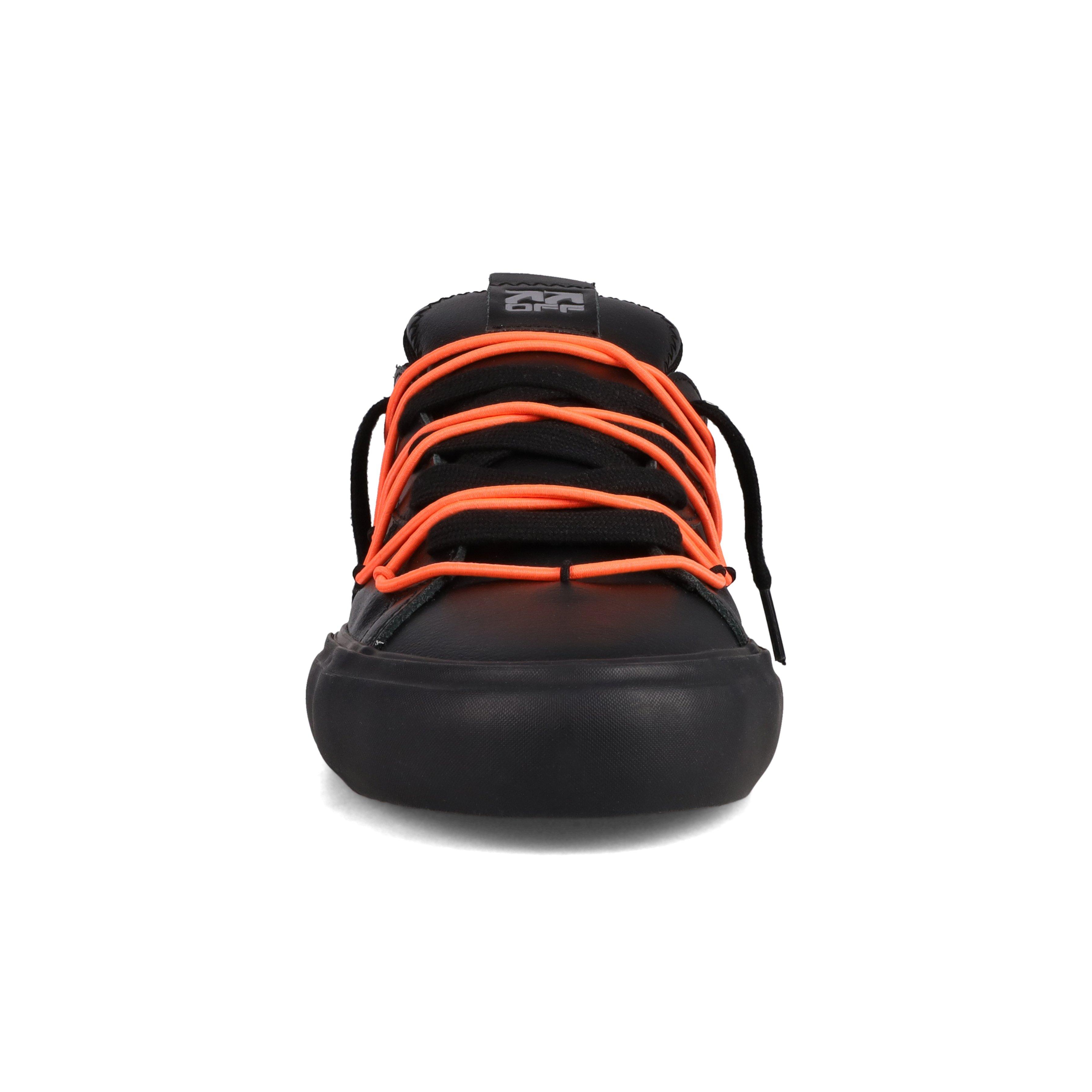 L/AB c/o Off-White Tape Vulcanized "Black" Men's Shoe - BLACK